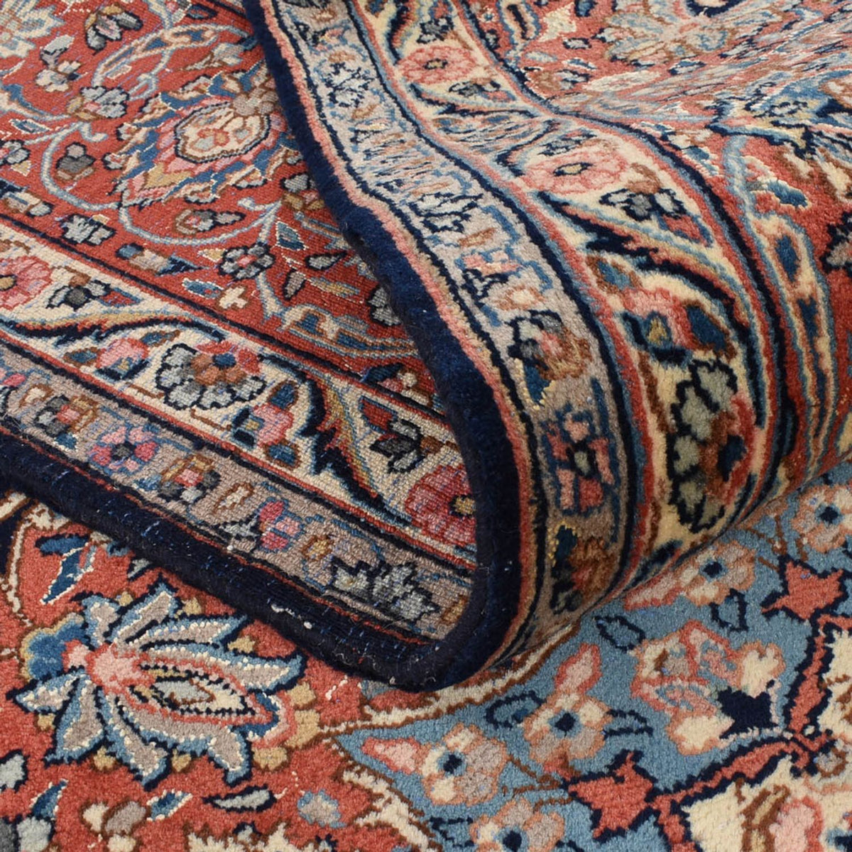 Dywan perski - Royal - 290 x 210 cm - ciemnoniebieski