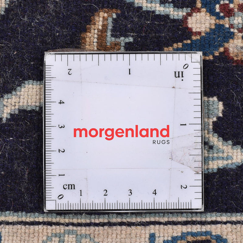 Biegacz Dywan perski - Nain - Królewski - 186 x 65 cm - ciemnoniebieski