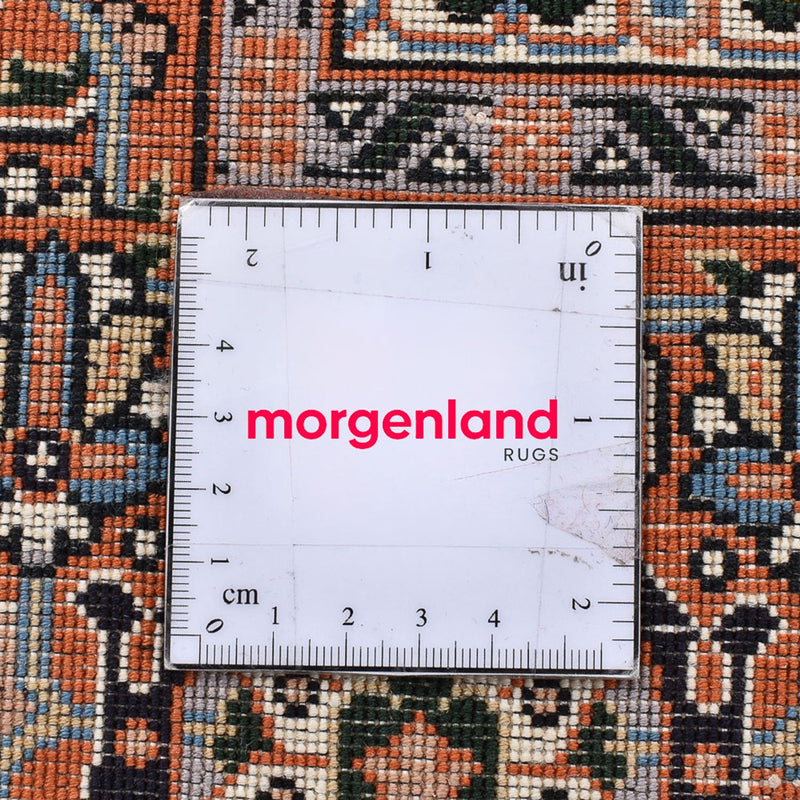 Dywan perski - Tabriz - Królewski kwadratowy  - 203 x 202 cm - rdza