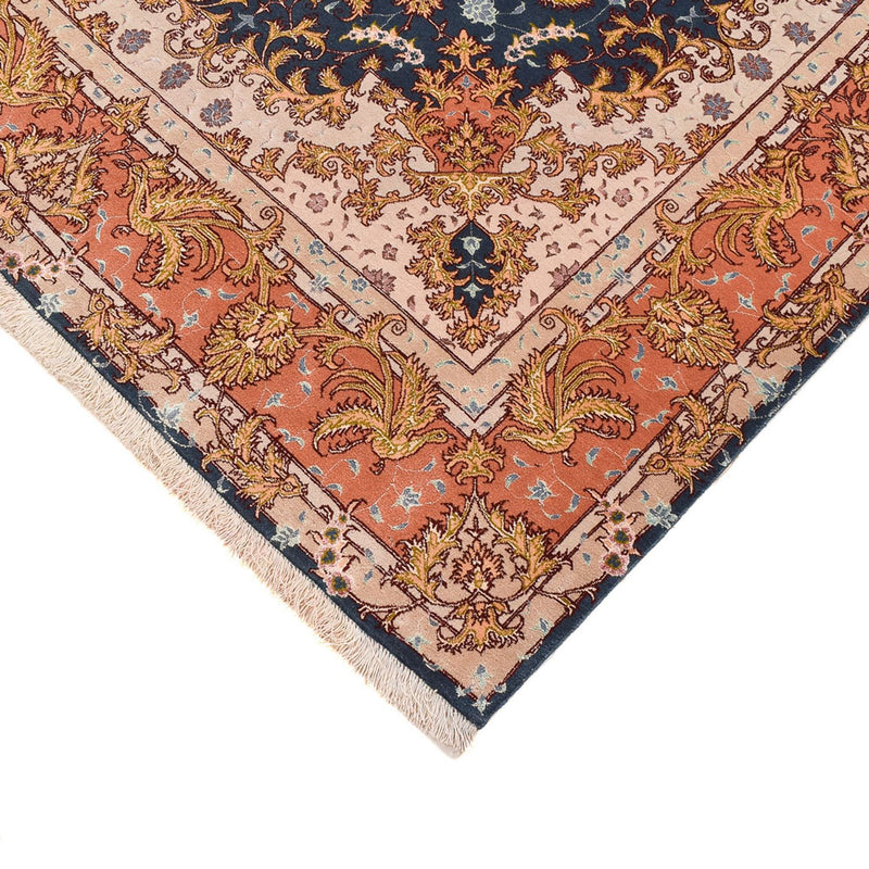Dywan perski - Tabriz - Premium - 202 x 148 cm - wielokolorowy