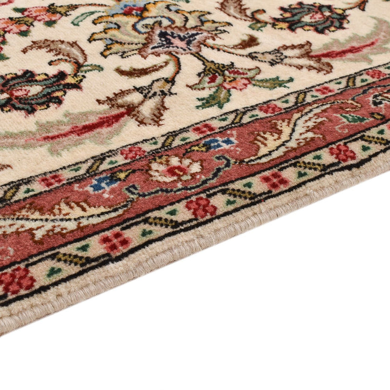 Biegacz Dywan perski - Tabriz - Premium - 255 x 70 cm - piaskowy