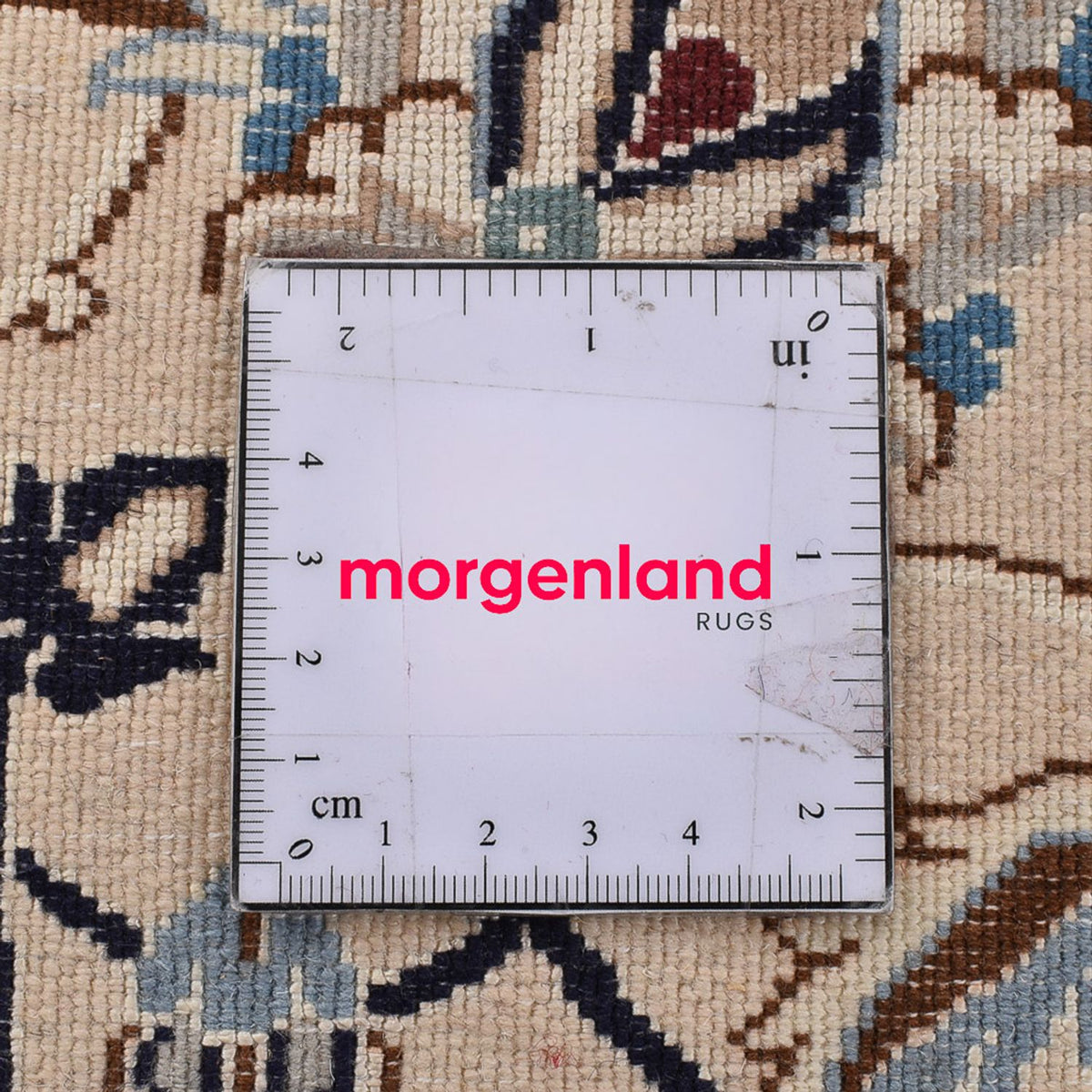 Dywan perski - Nain - Premium - 342 x 258 cm - ciemnoniebieski