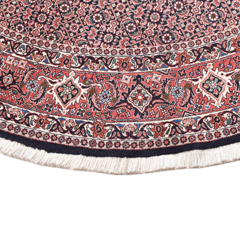 Dywan perski - Bijar okrągły  - 255 x 255 cm - rdza