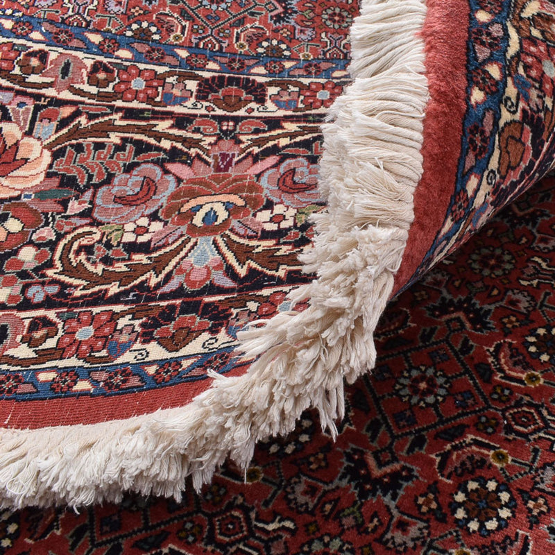 Dywan perski - Bijar okrągły  - 300 x 300 cm - rdza