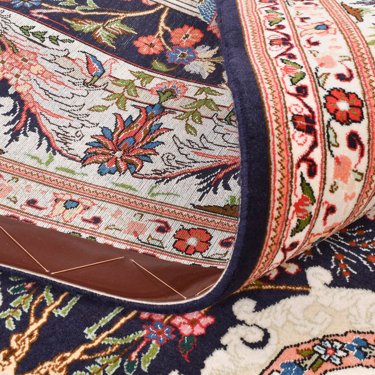 Dywan perski - Tabriz - Premium - 196 x 150 cm - wielokolorowy