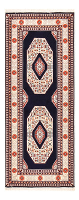 Biegacz Dywan perski - Tabriz - Premium - 186 x 72 cm - ciemnoniebieski