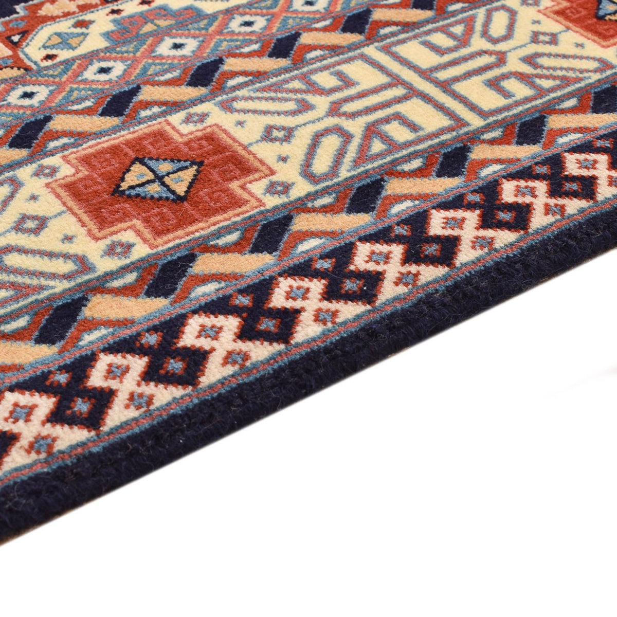 Biegacz Dywan perski - Tabriz - Premium - 300 x 73 cm - ciemnoniebieski