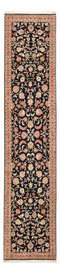Biegacz Dywan perski - Tabriz - Premium - 300 x 66 cm - ciemnoniebieski