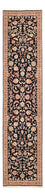 Biegacz Dywan perski - Tabriz - Premium - 300 x 67 cm - ciemnoniebieski
