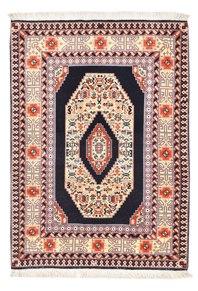 Dywan perski - Tabriz - Królewski - 105 x 74 cm - wielokolorowy