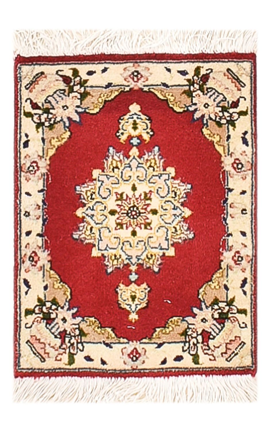Dywan perski - Tabriz - Premium - 40 x 30 cm - czerwony