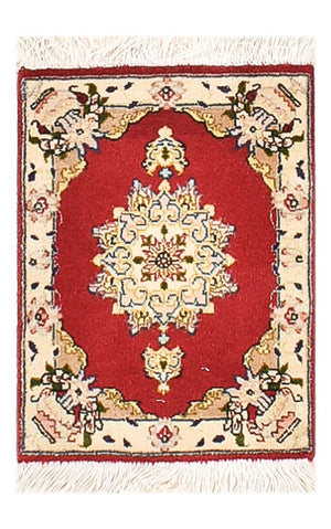 Dywan perski - Tabriz - Premium - 40 x 30 cm - czerwony