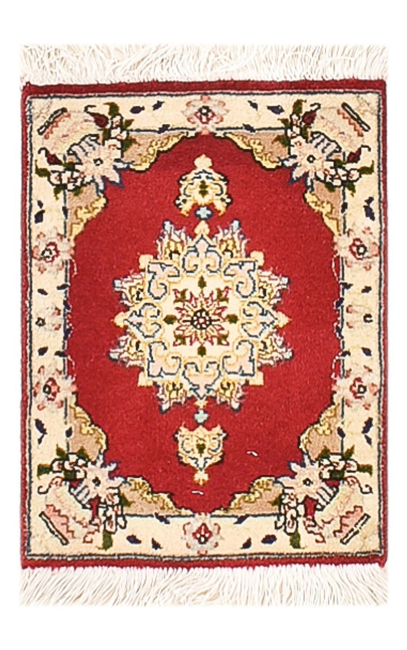 Dywan perski - Tabriz - Premium - 40 x 30 cm - czerwony