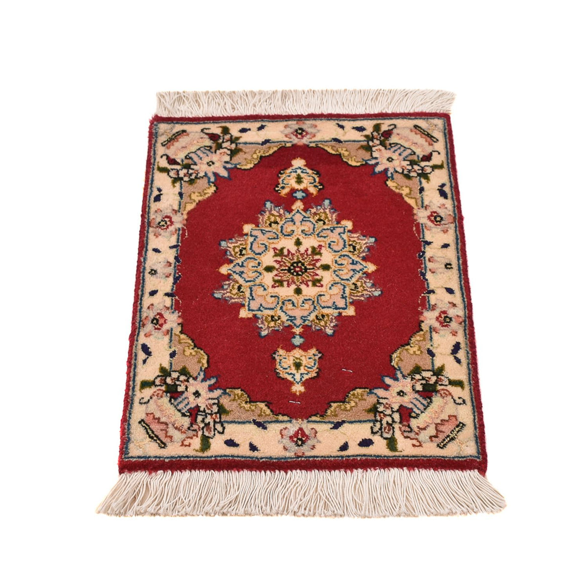 Dywan perski - Tabriz - Premium - 40 x 30 cm - czerwony