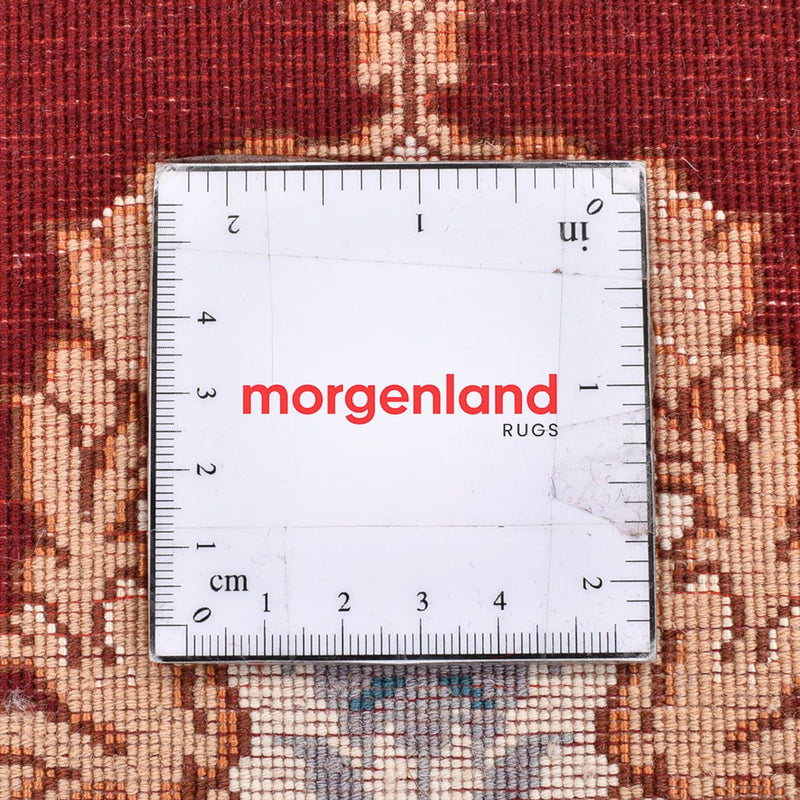 Dywan perski - Tabriz - Premium - 40 x 30 cm - ciemna czerwień