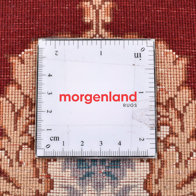 Dywan perski - Tabriz - Premium - 40 x 30 cm - ciemna czerwień