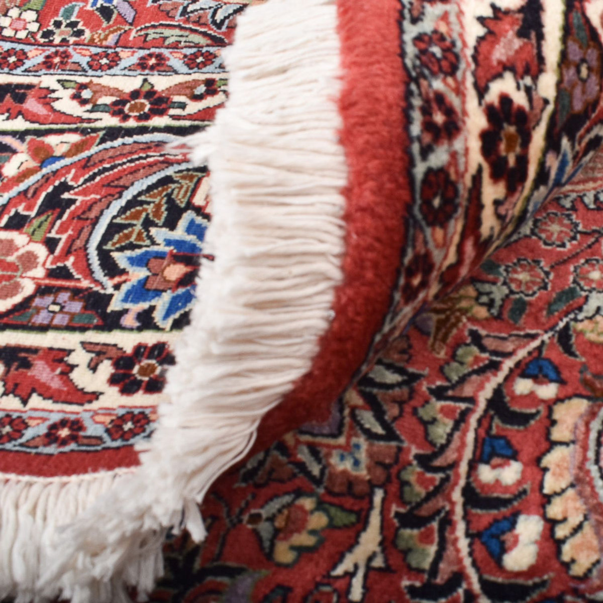 Dywan perski - Bijar okrągły  - 250 x 250 cm - rdza