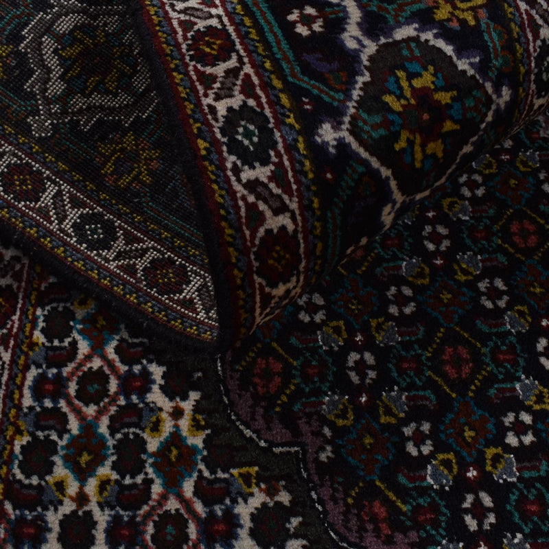 Dywan perski - Tabriz - Królewski - 208 x 150 cm - ciemnobrązowy