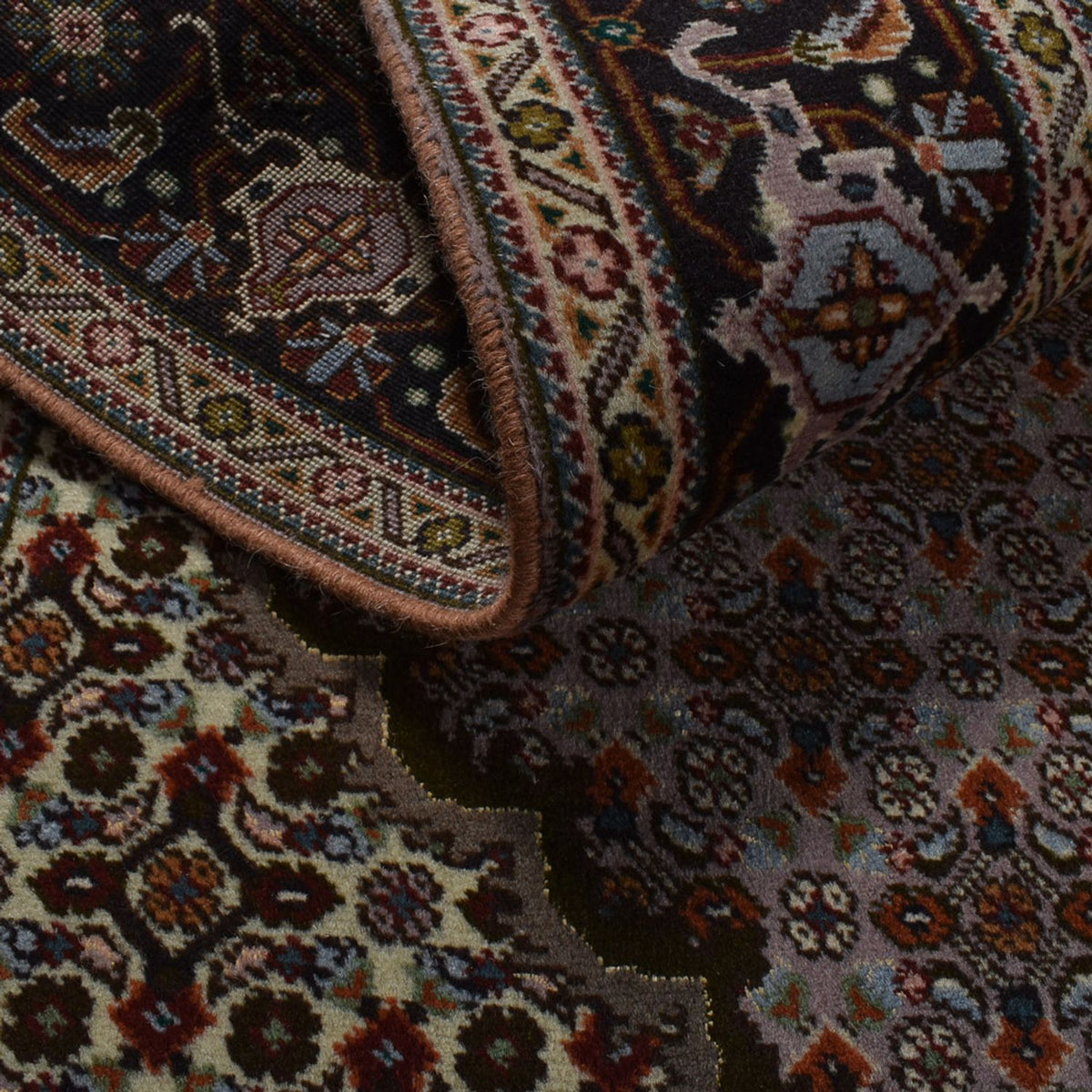 Dywan perski - Tabriz - Królewski - 197 x 156 cm - jasna czerwień