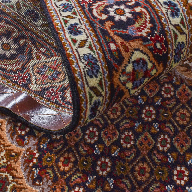 Dywan perski - Tabriz - Królewski - 202 x 152 cm - brązowy