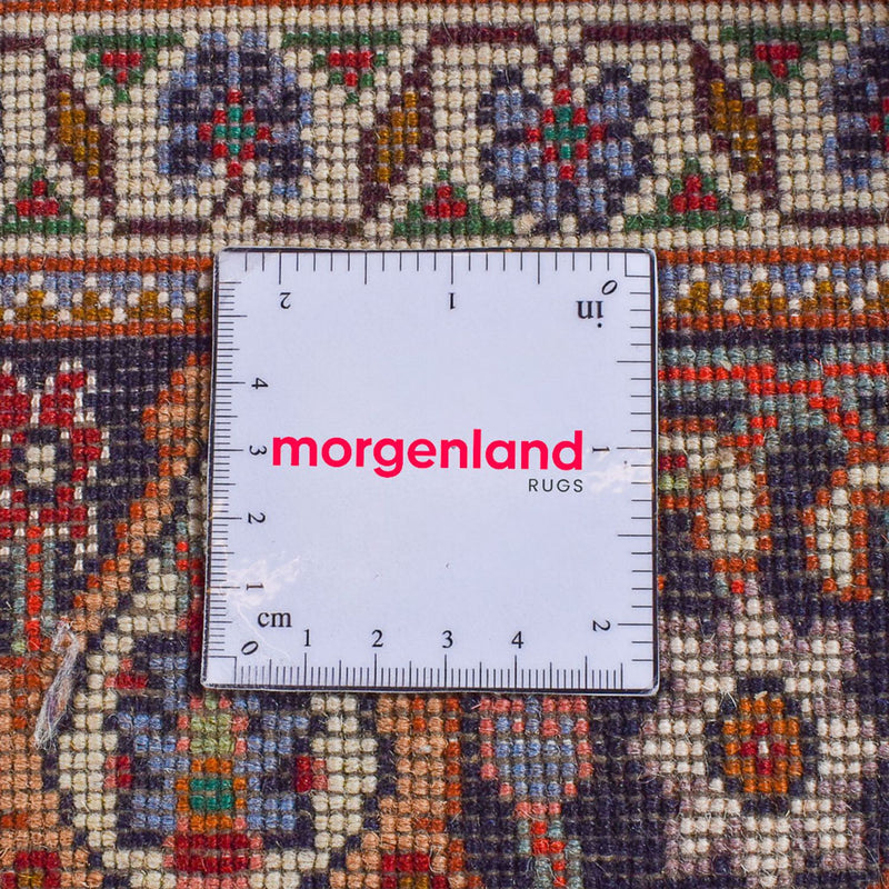 Dywan perski - Tabriz - Królewski - 202 x 152 cm - brązowy