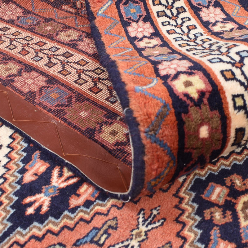 Perski dywan - Nomadyczny - 241 x 180 cm - jasna czerwień