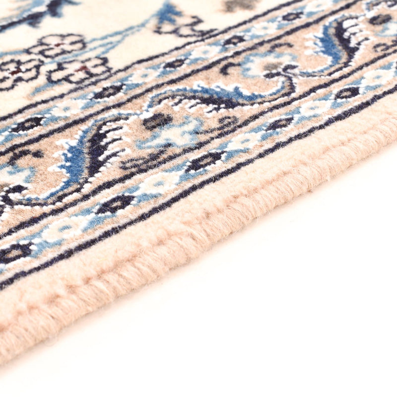 Biegacz Dywan perski - Nain - Królewski - 196 x 61 cm - kremowy