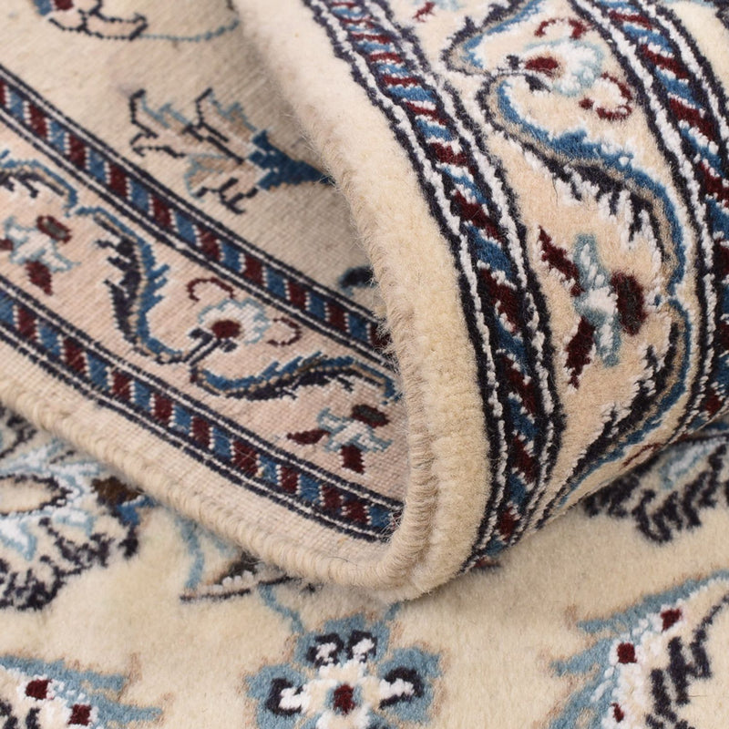 Biegacz Dywan perski - Nain - Królewski - 192 x 60 cm - kremowy