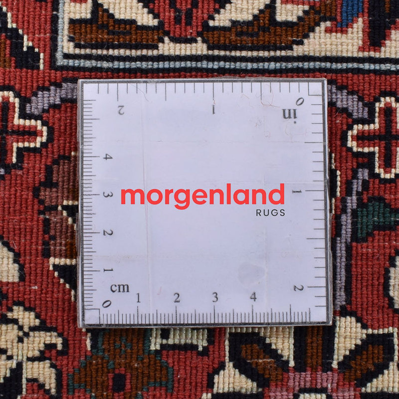 Dywan perski - Bijar kwadratowy  - 255 x 241 cm - rdza