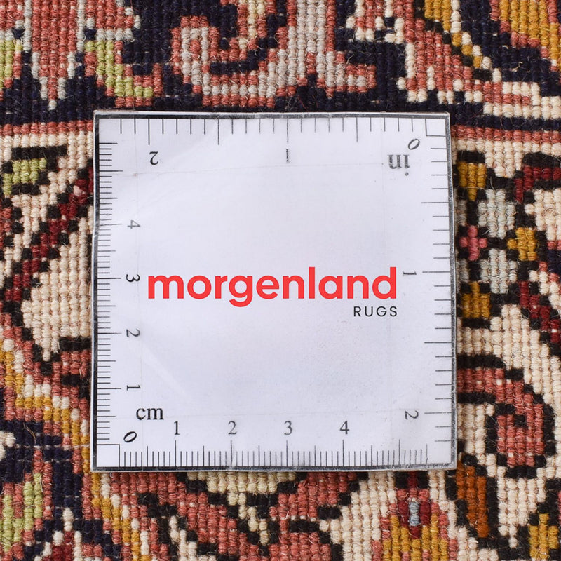 Biegacz Dywan perski - Bijar - 400 x 202 cm - jasnobrązowy