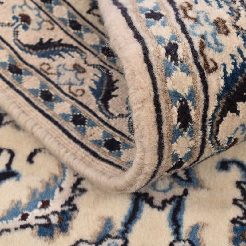 Biegacz Dywan perski - Nain - Królewski - 192 x 61 cm - kremowy