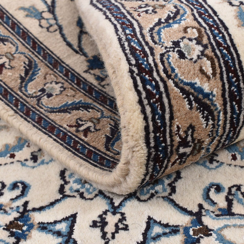 Biegacz Dywan perski - Nain - Królewski - 190 x 60 cm - kremowy