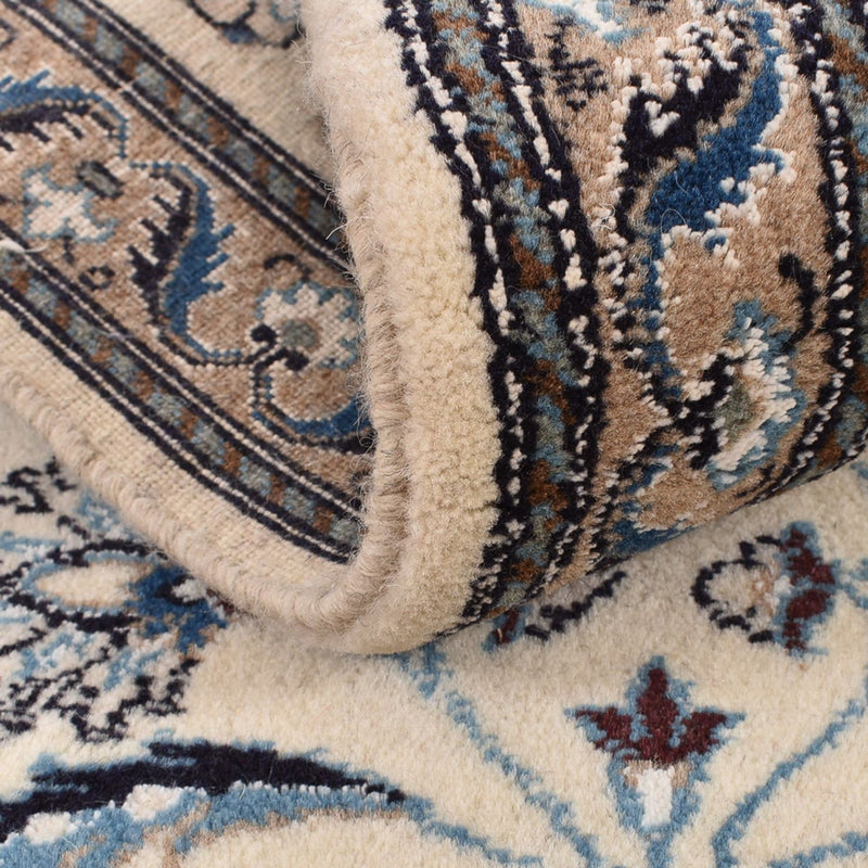 Biegacz Dywan perski - Nain - Królewski - 188 x 60 cm - kremowy