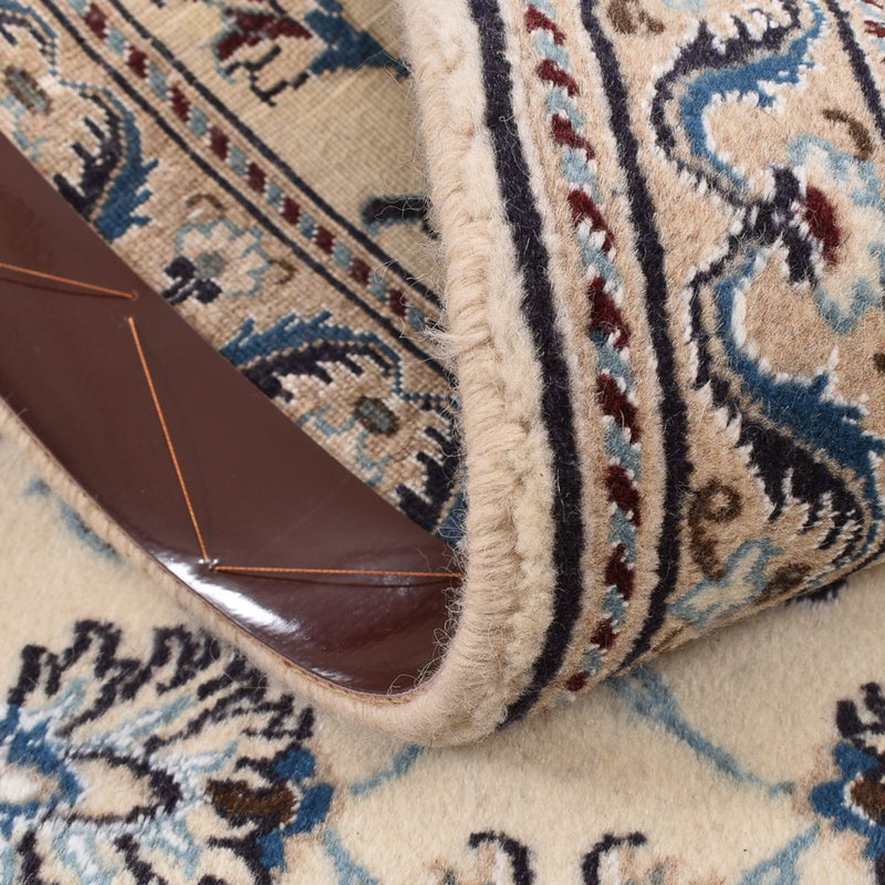 Biegacz Dywan perski - Nain - Królewski - 193 x 62 cm - kremowy