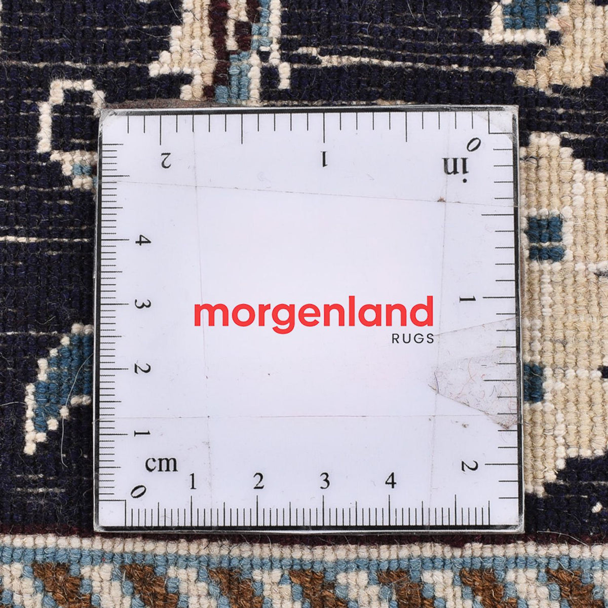 Biegacz Dywan perski - Nain - Królewski - 203 x 62 cm - ciemnoniebieski