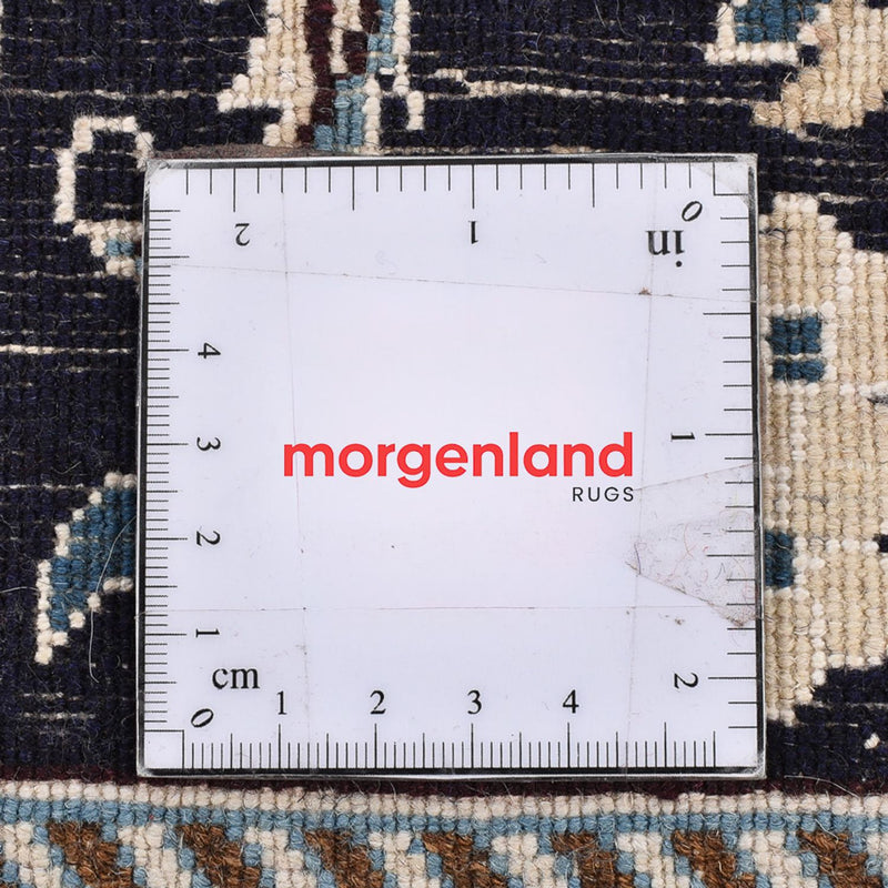 Biegacz Dywan perski - Nain - Królewski - 203 x 62 cm - ciemnoniebieski