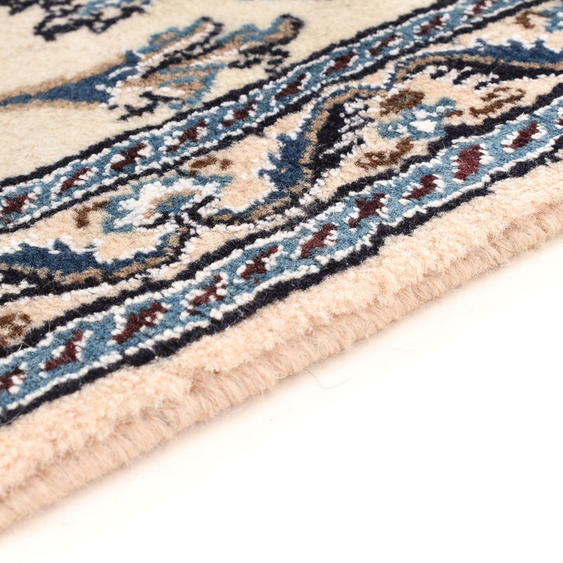 Biegacz Dywan perski - Nain - Królewski - 198 x 58 cm - kremowy