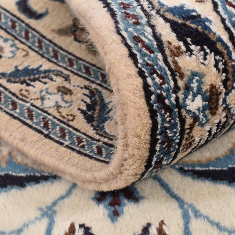 Biegacz Dywan perski - Nain - Królewski - 198 x 58 cm - kremowy