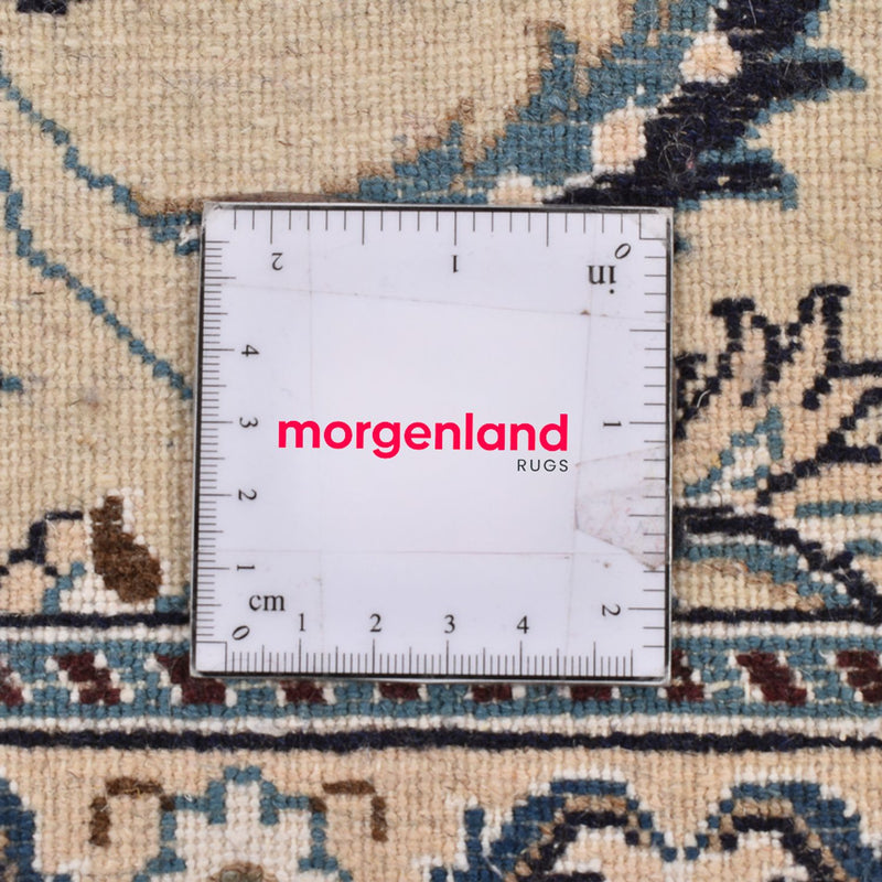 Biegacz Dywan perski - Nain - Królewski - 198 x 58 cm - kremowy