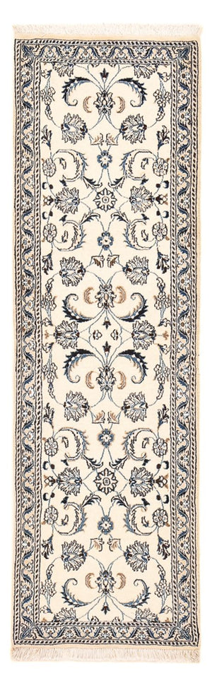 Biegacz Dywan perski - Nain - Królewski - 190 x 59 cm - kremowy
