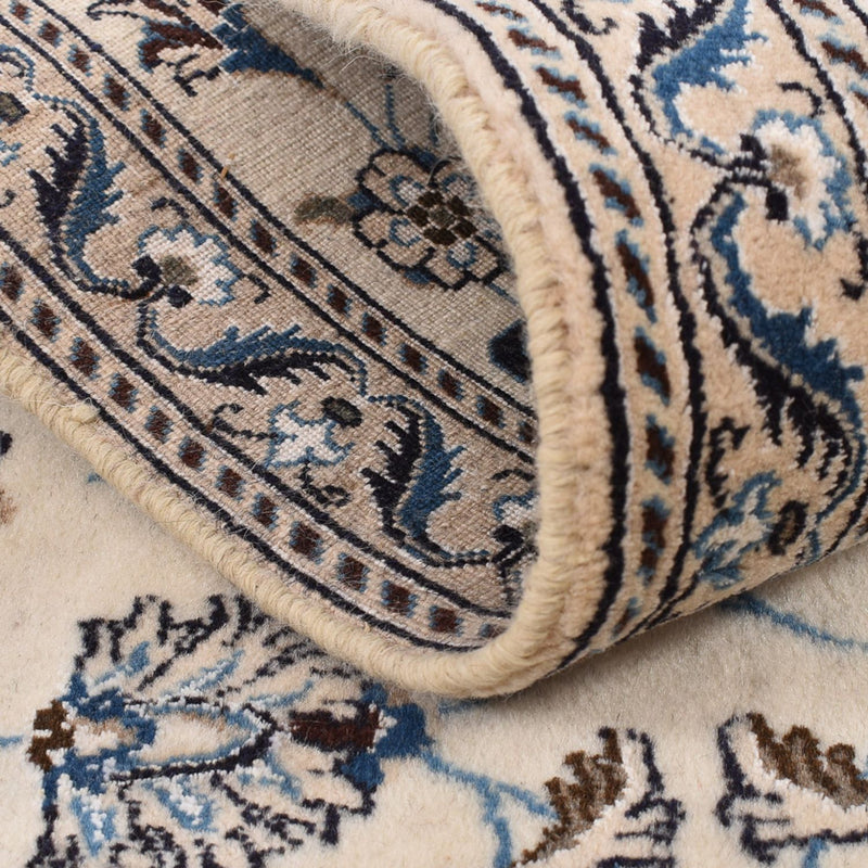 Biegacz Dywan perski - Nain - Królewski - 190 x 59 cm - kremowy