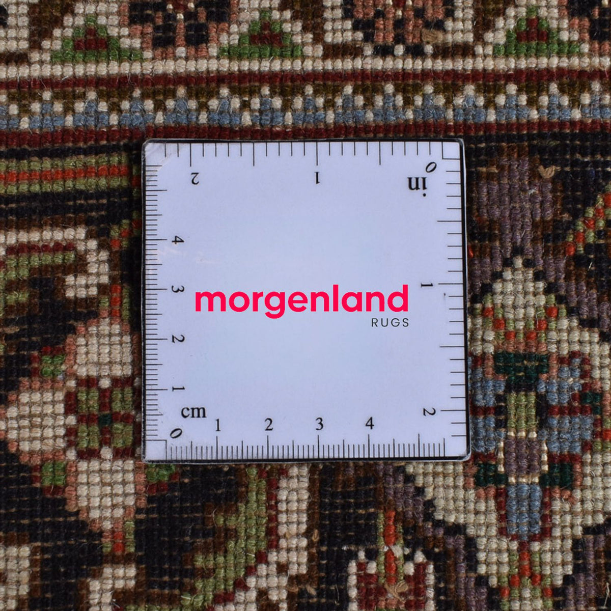 Dywan perski - Tabriz - Królewski - 205 x 153 cm - ciemnobrązowy