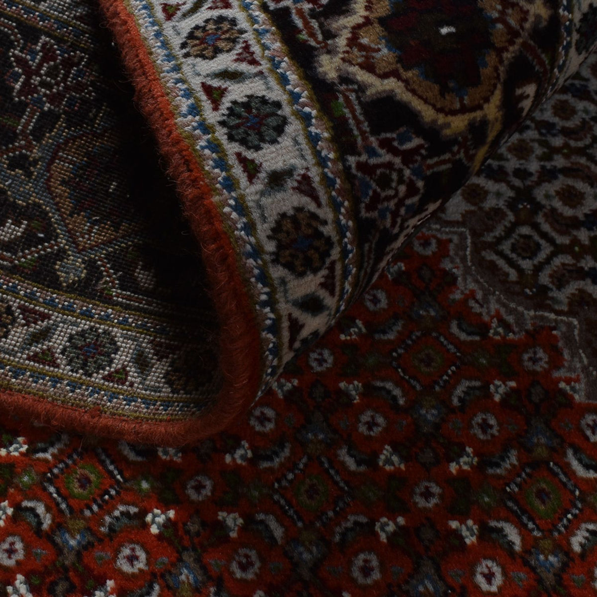 Dywan perski - Tabriz - Królewski - 205 x 153 cm - czerwony