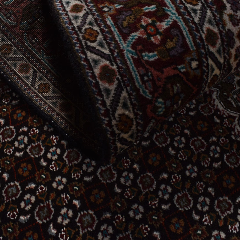 Dywan perski - Tabriz - Królewski - 207 x 154 cm - antracyt