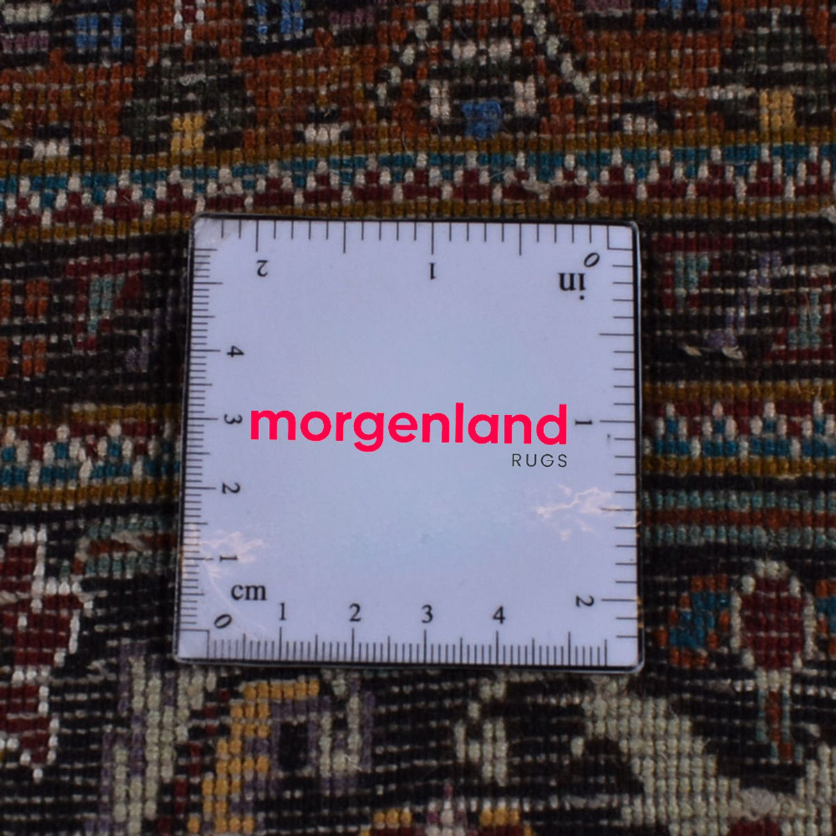 Dywan perski - Tabriz - Królewski - 206 x 158 cm - antracyt