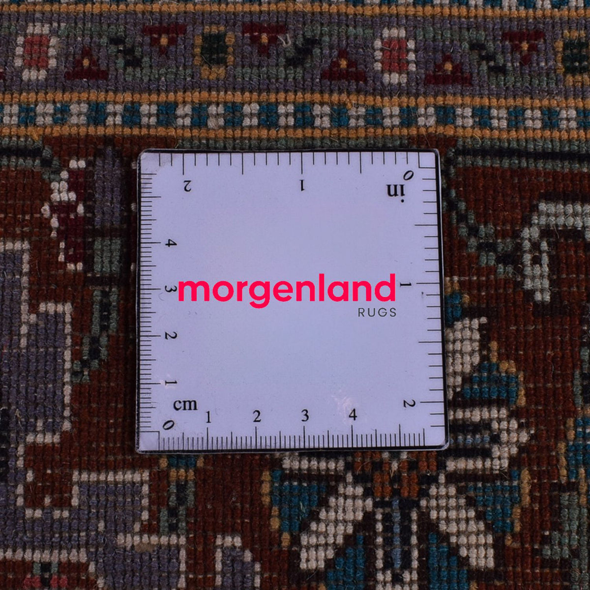 Dywan perski - Tabriz - Królewski - 204 x 150 cm - antracyt