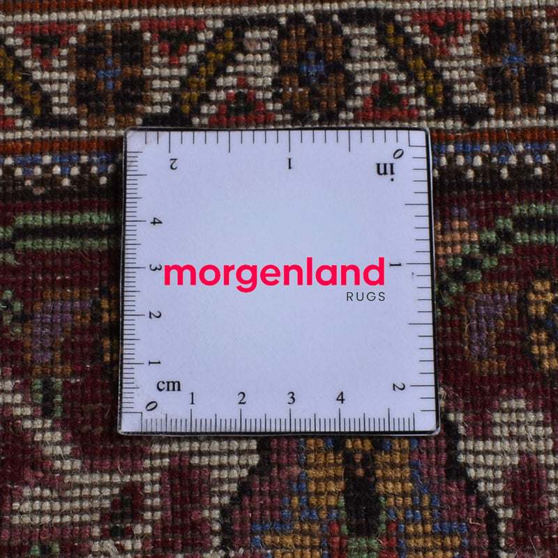 Dywan perski - Tabriz - Królewski - 200 x 155 cm - ciemna czerwień