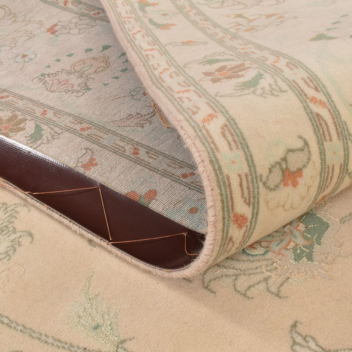 Dywan perski - Tabriz - Królewski - 300 x 250 cm - beżowy