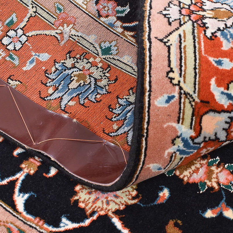 Dywan perski - Tabriz - Królewski - 150 x 102 cm - ciemnoniebieski