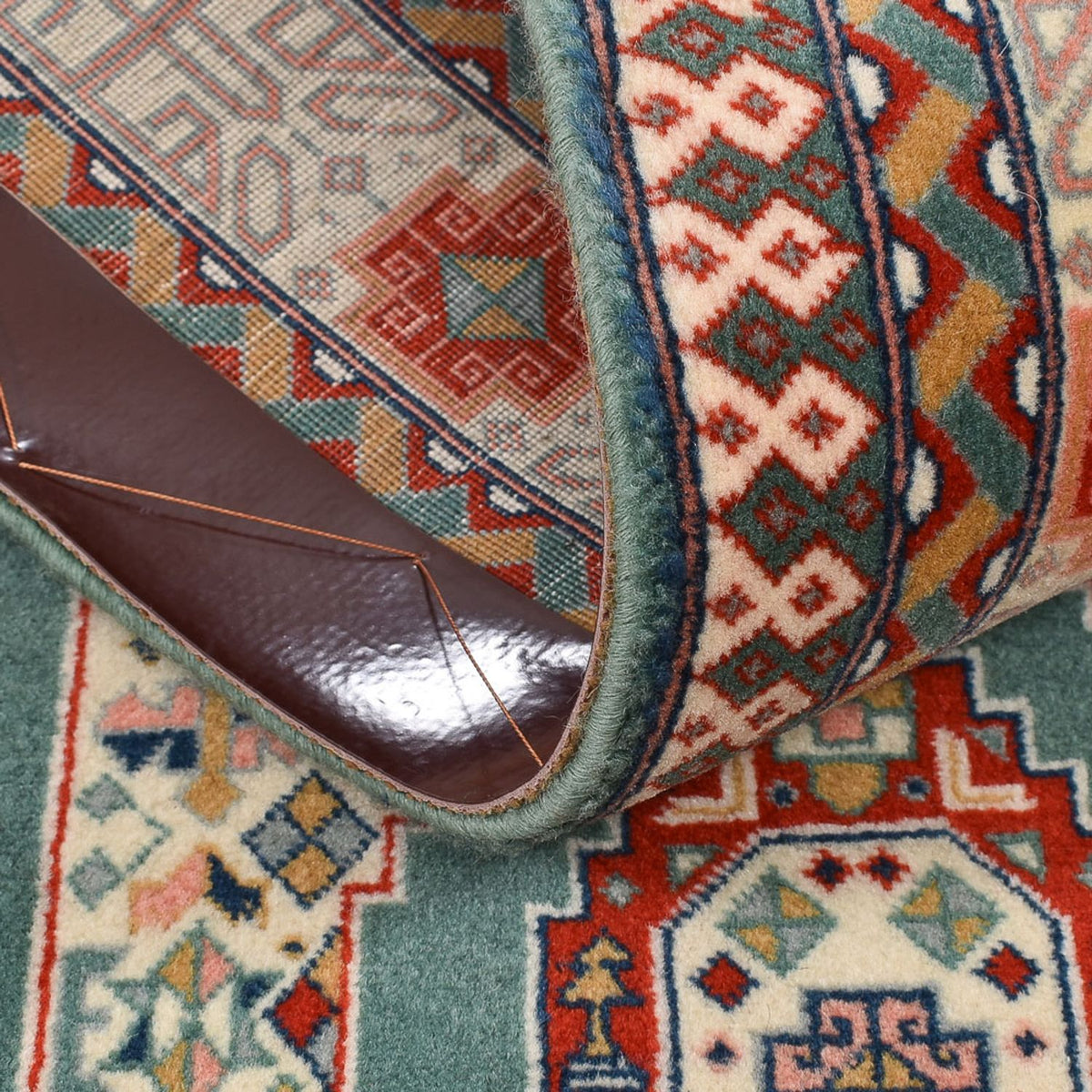 Biegacz Dywan perski - Tabriz - Królewski - 192 x 70 cm - wielokolorowy